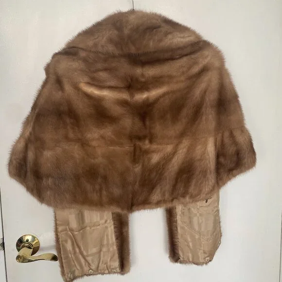 Vintage real mink stole - Picture 3 of 3